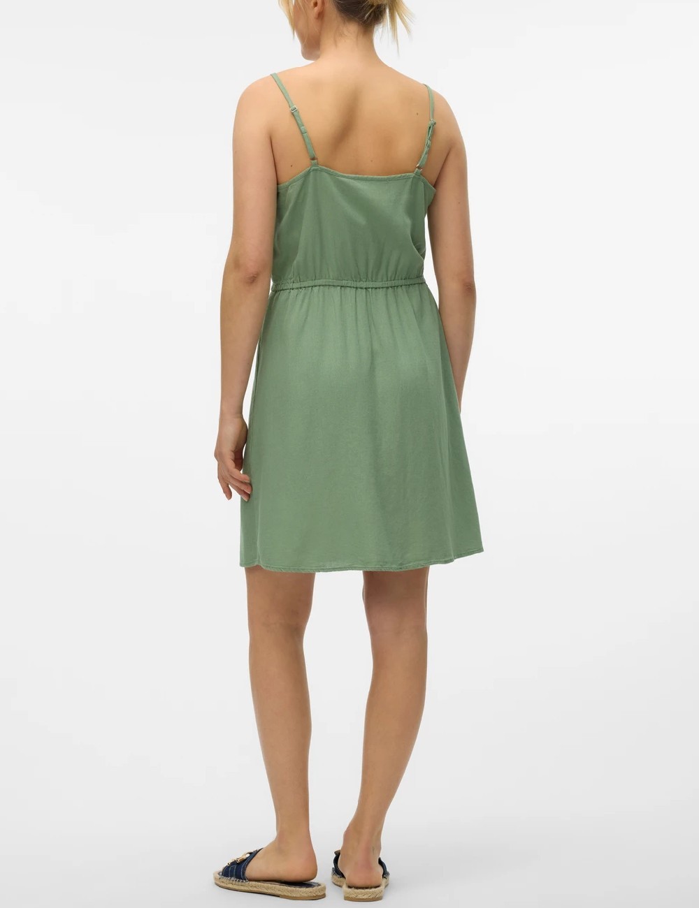 Rochie scurta Vero Moda, verde - 1 | YEO