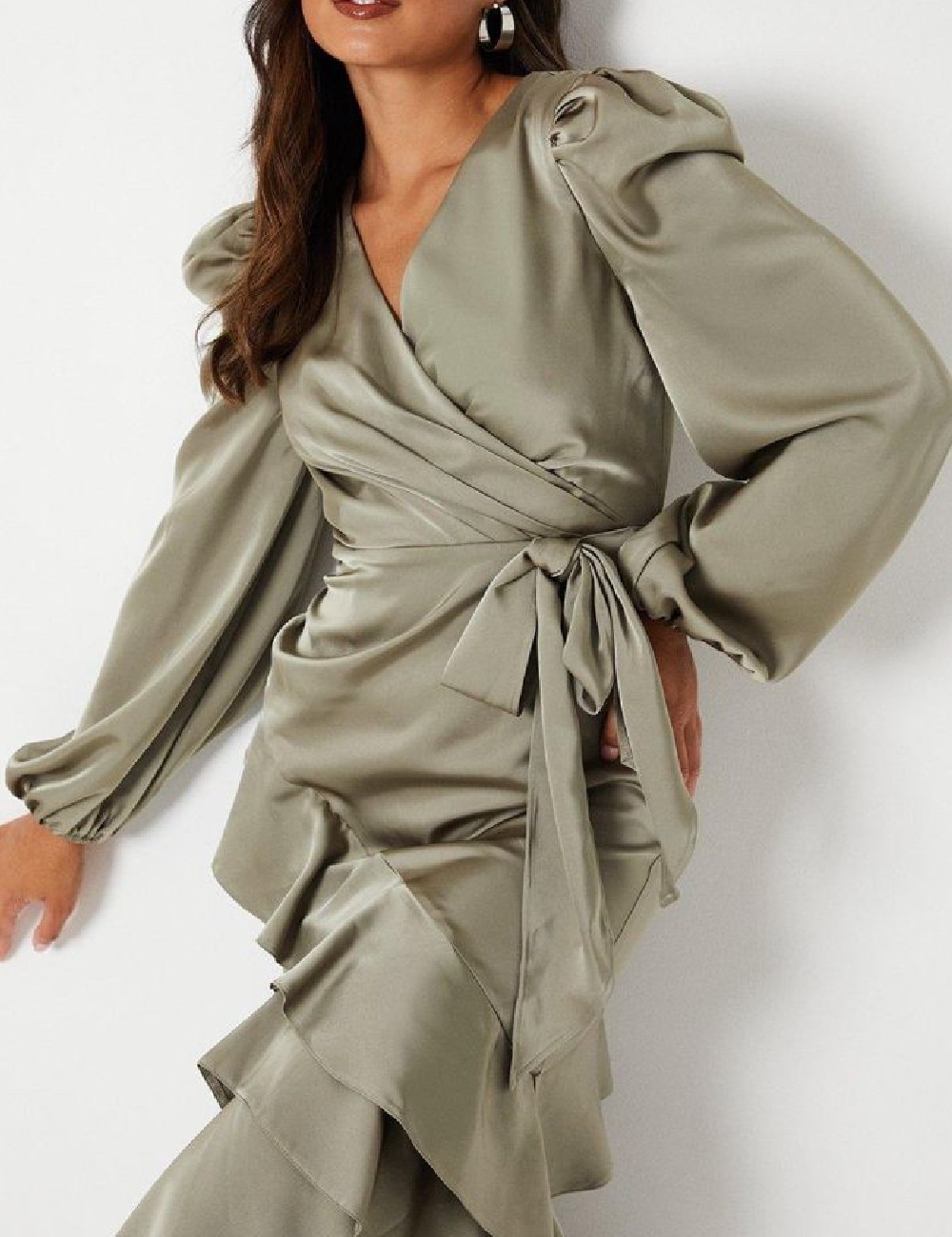 Rochie medie Coast, verde - 1 | YEO