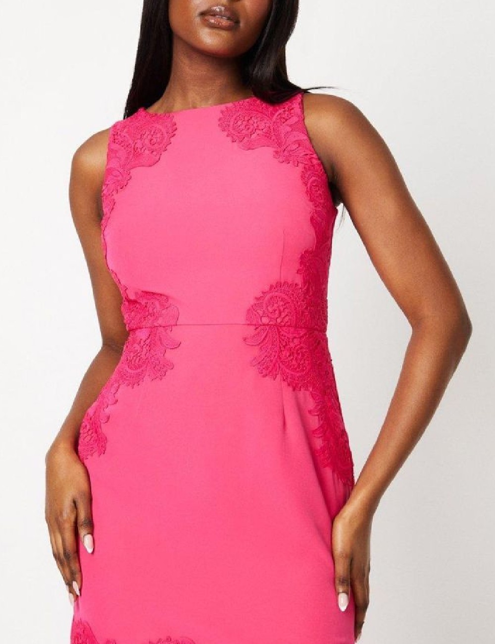 Rochie medie Coast, roz - 1 | YEO
