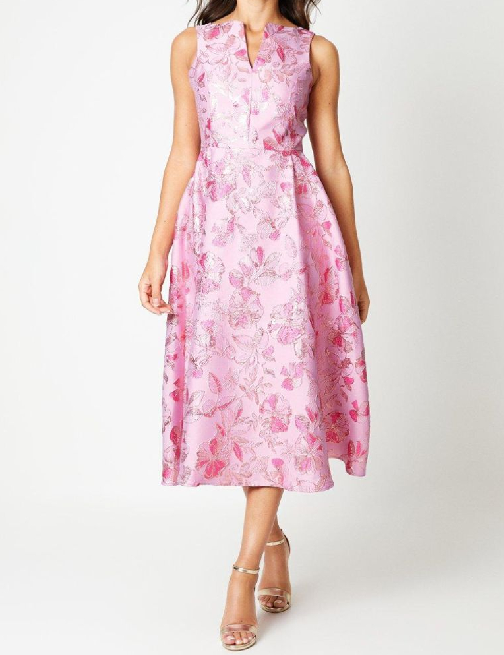Rochie medie Coast, roz