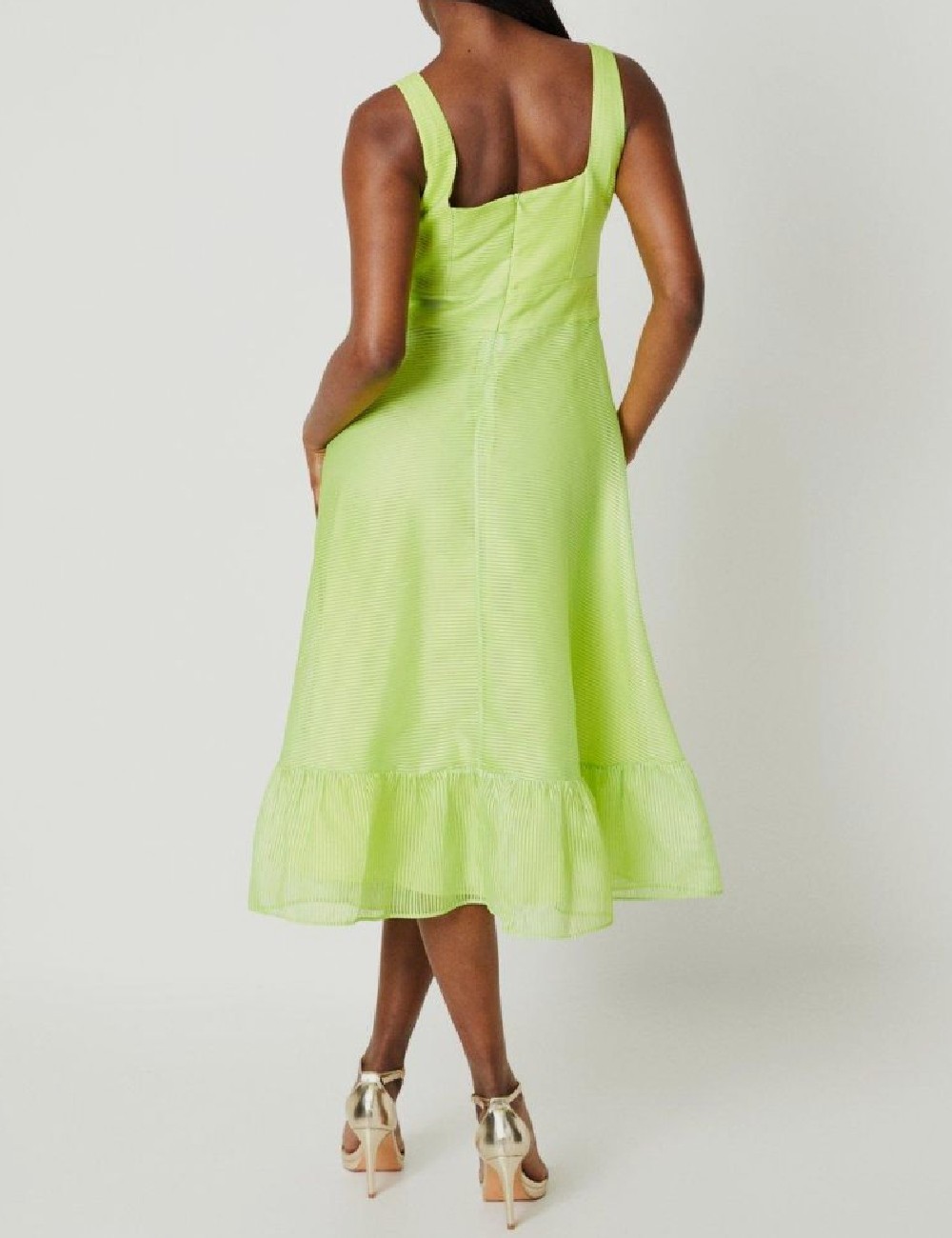 Rochie medie Coast, verde - 1 | YEO