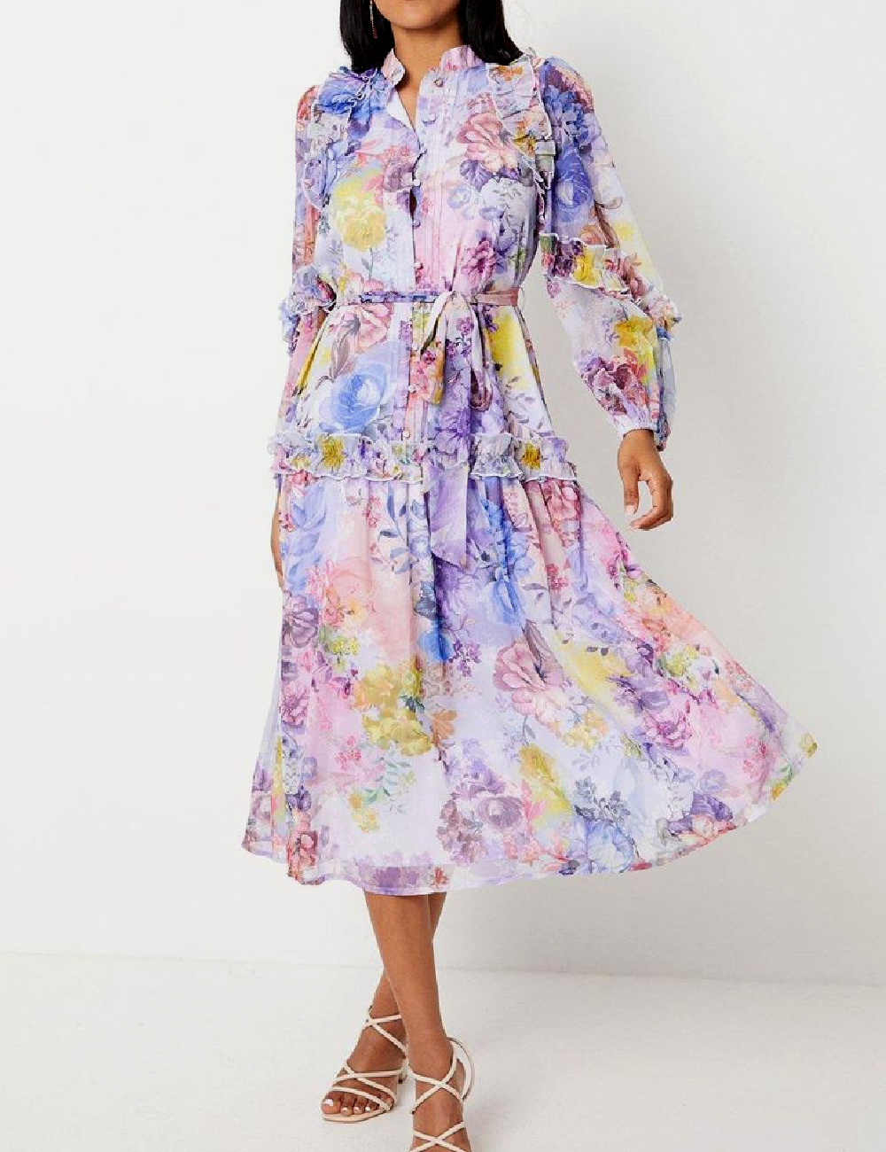 Rochie medie Coast, floral print