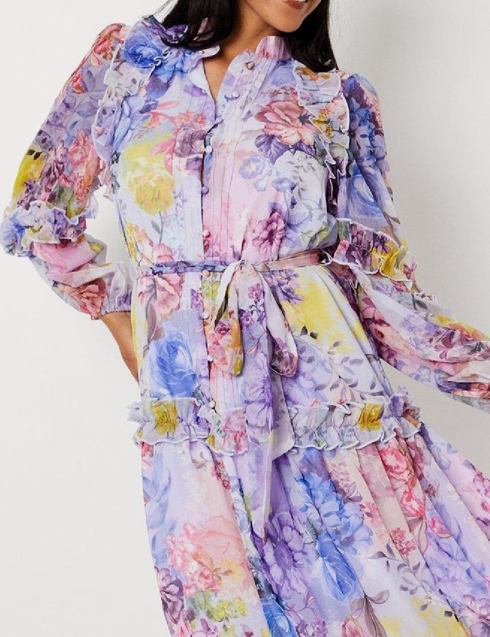 Rochie medie Coast, floral print - 1 | YEO