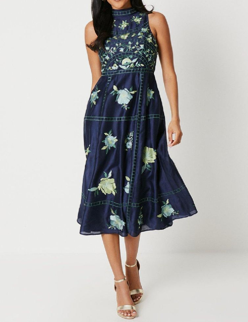 Rochie medie Coast, bleumarin