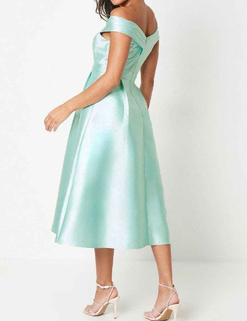 Rochie medie Coast, turcoaz - 1 | YEO