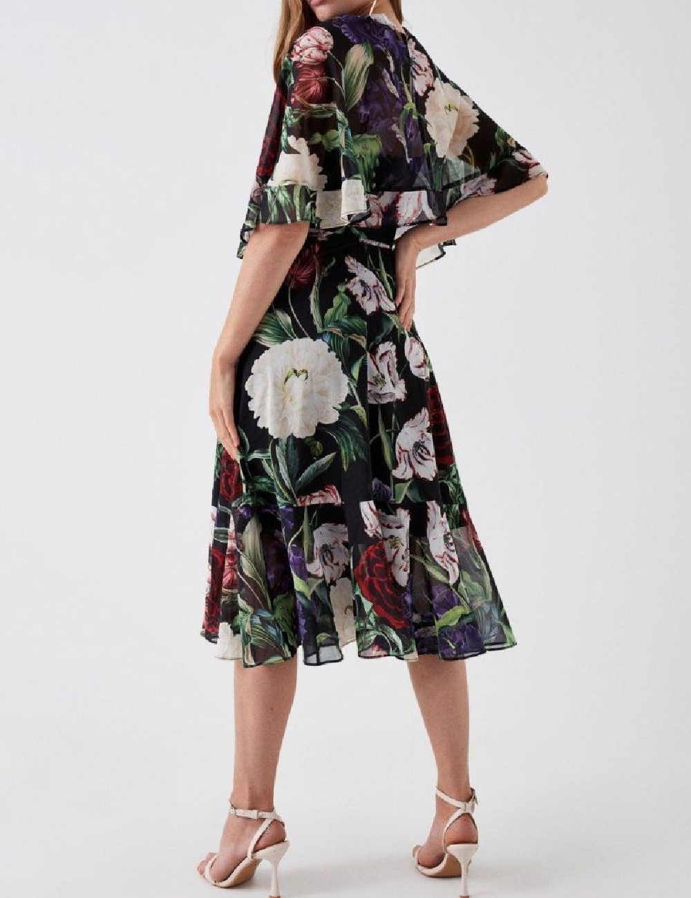 Rochie medie Coast, floral - 1 | YEO
