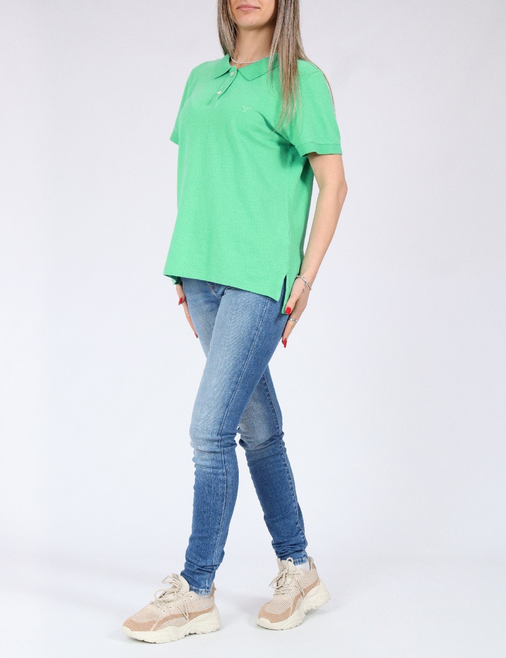 Tricou American Eagle, verde - 1 | YEO