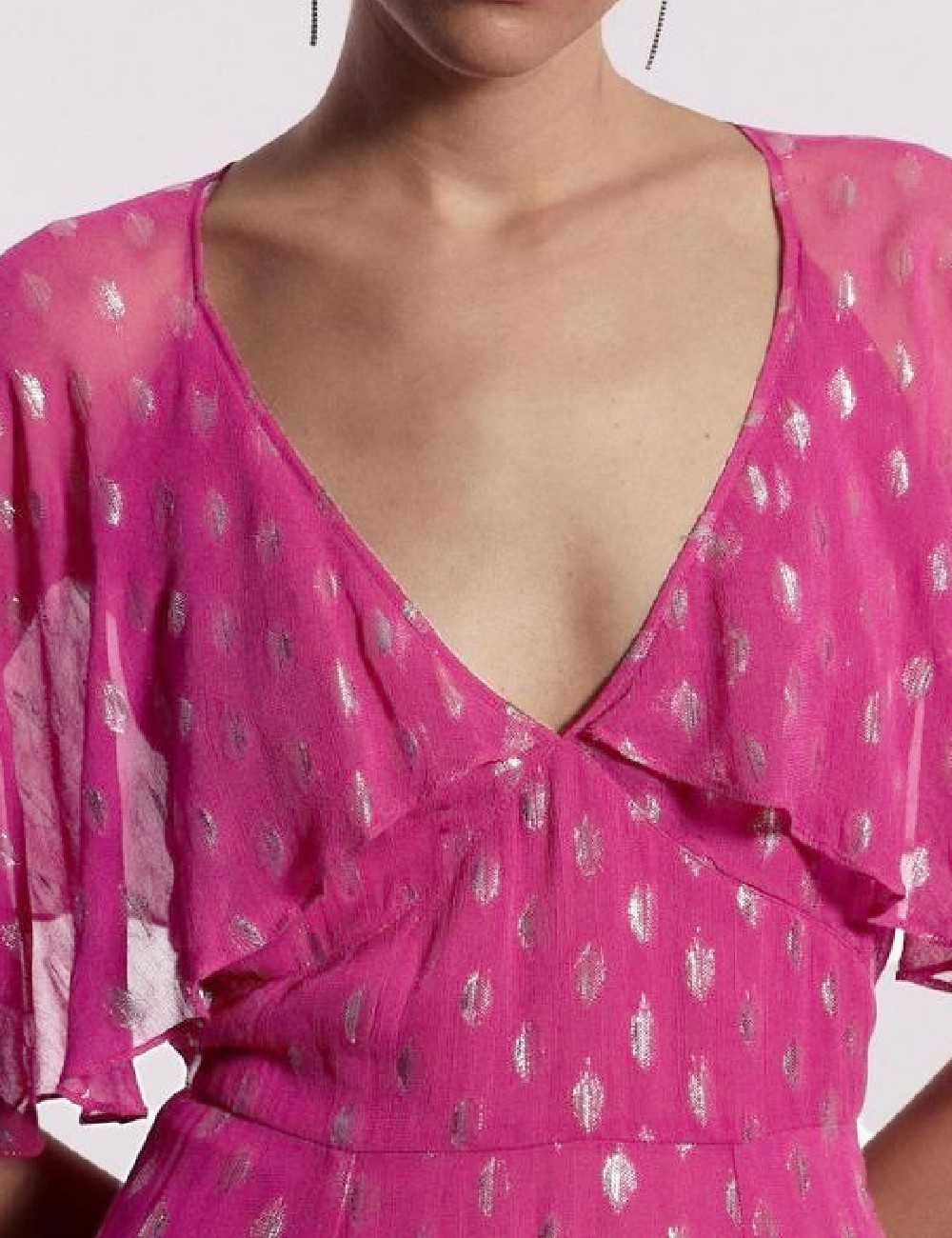 Rochie medie Coast, roz - 1 | YEO