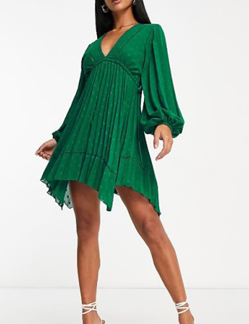 Rochie scurta ASOS, verde