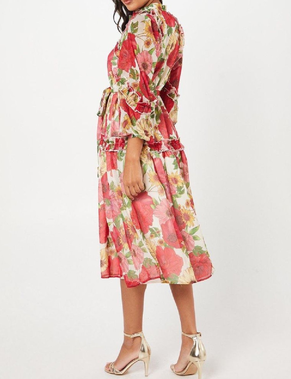Rochie medie Coast, floral print - 1 | YEO