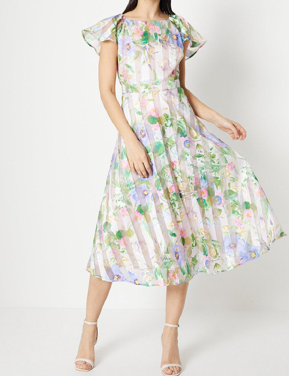 Rochie medie Coast, floral