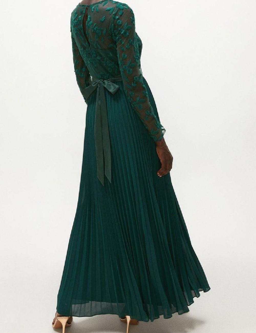 Rochie lunga Coast, verde - 1 | YEO
