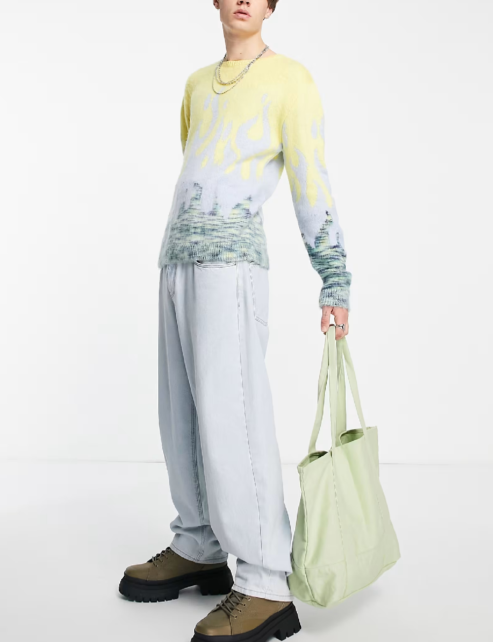 Pulover ASOS, galben