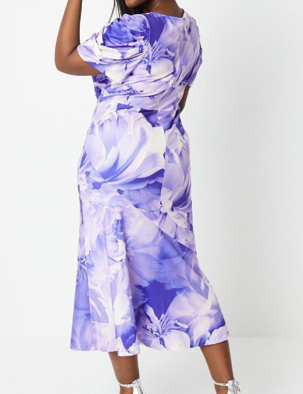 Rochie medie Coast Plus Size, mov - 1 | YEO