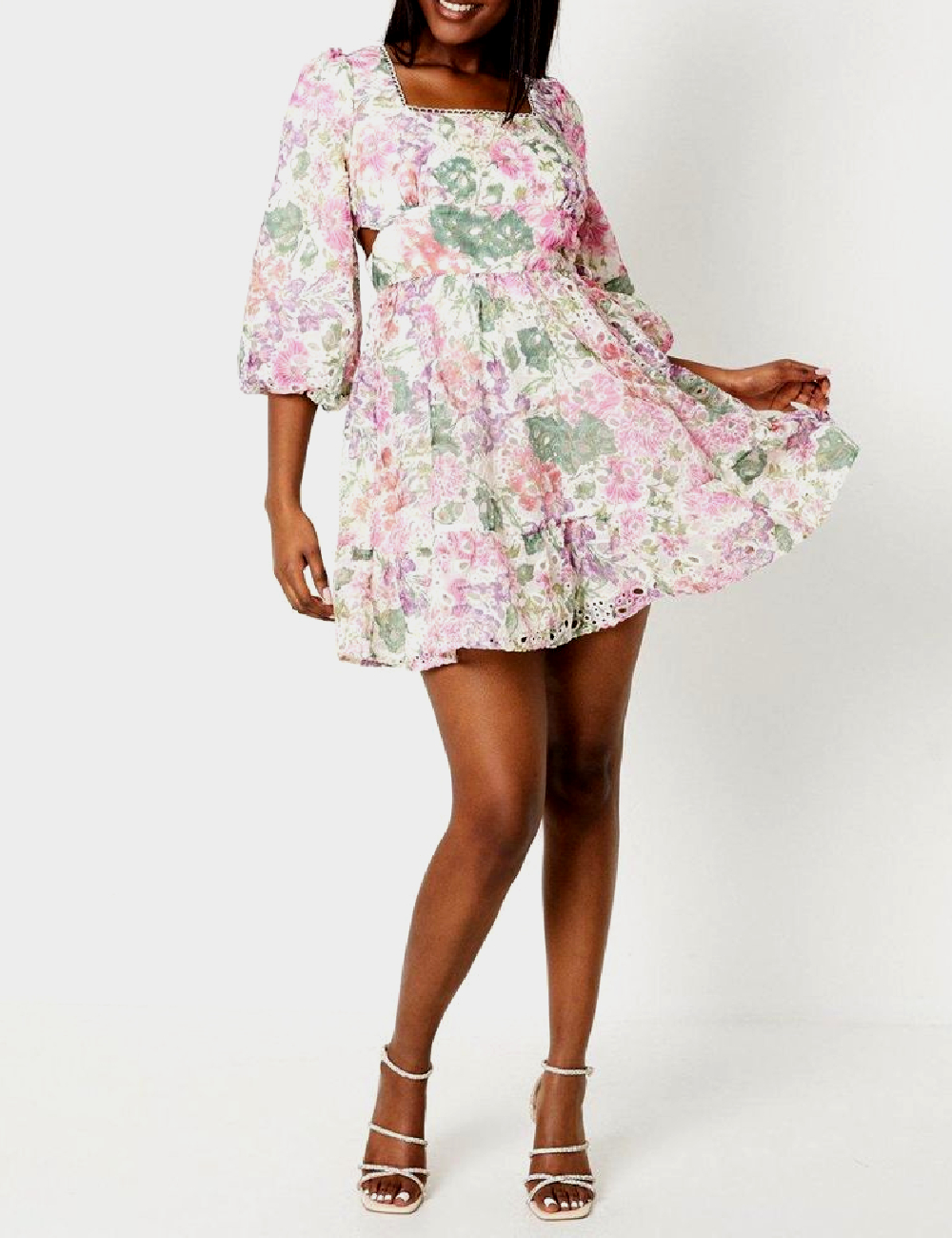 Rochie scurta Coast, floral print