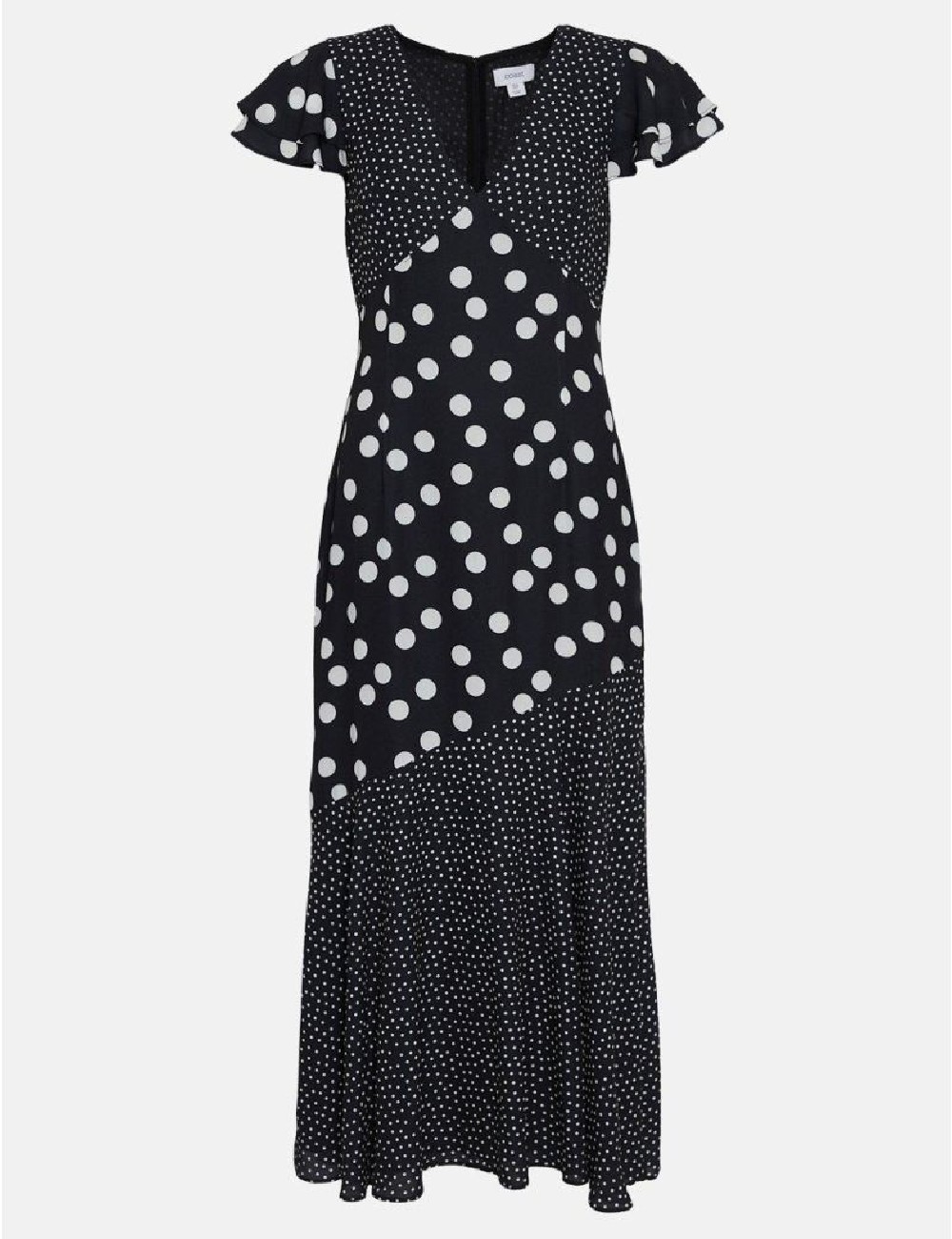Rochie lunga Coast, negru - 1 | YEO