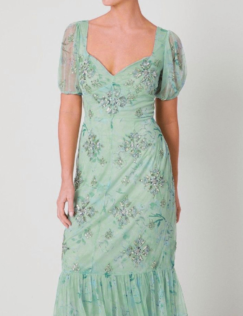 Rochie medie Coast, verde - 1 | YEO