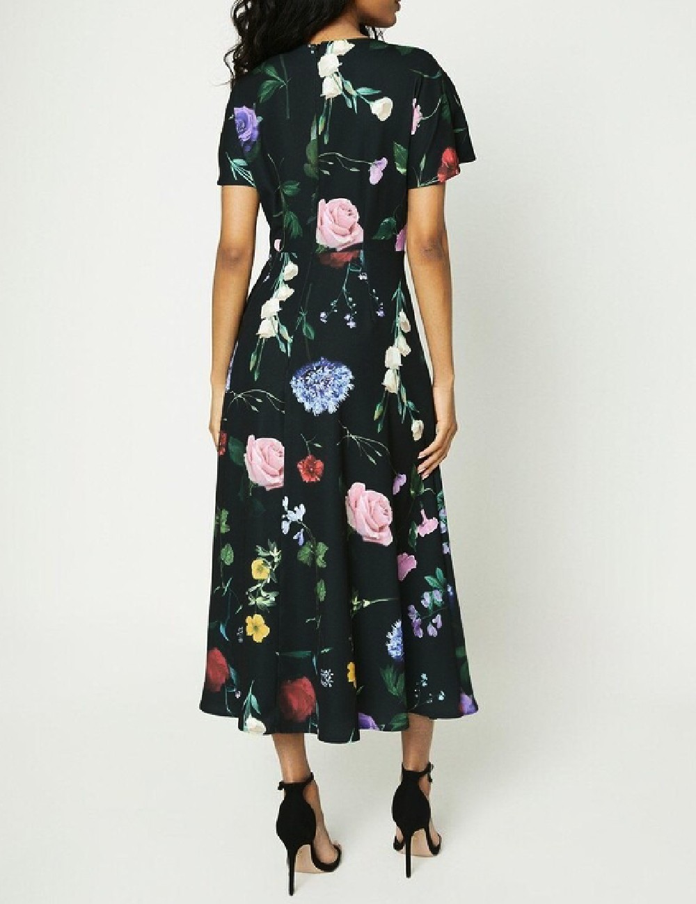 Rochie lunga Coast, negru - 1 | YEO