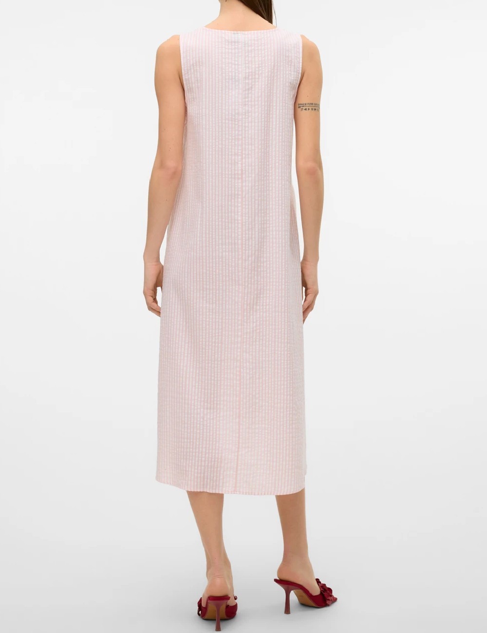 Rochie medie Vero Moda, roz - 1 | YEO