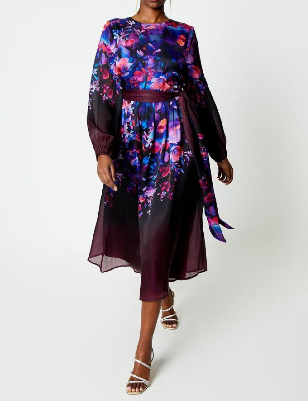 Rochie medie Coast, floral print