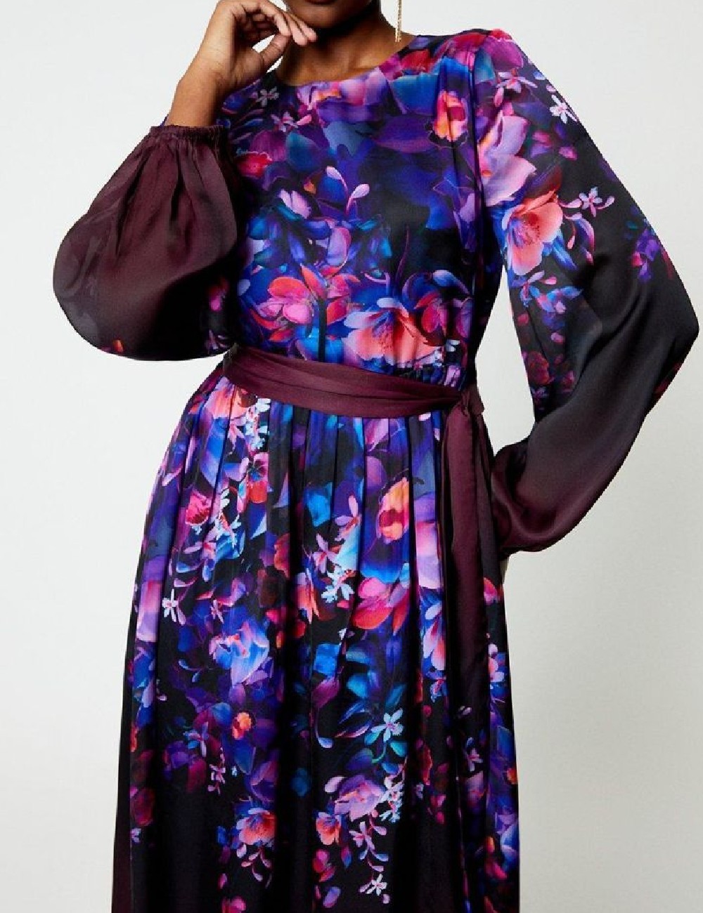 Rochie medie Coast, floral print - 1 | YEO
