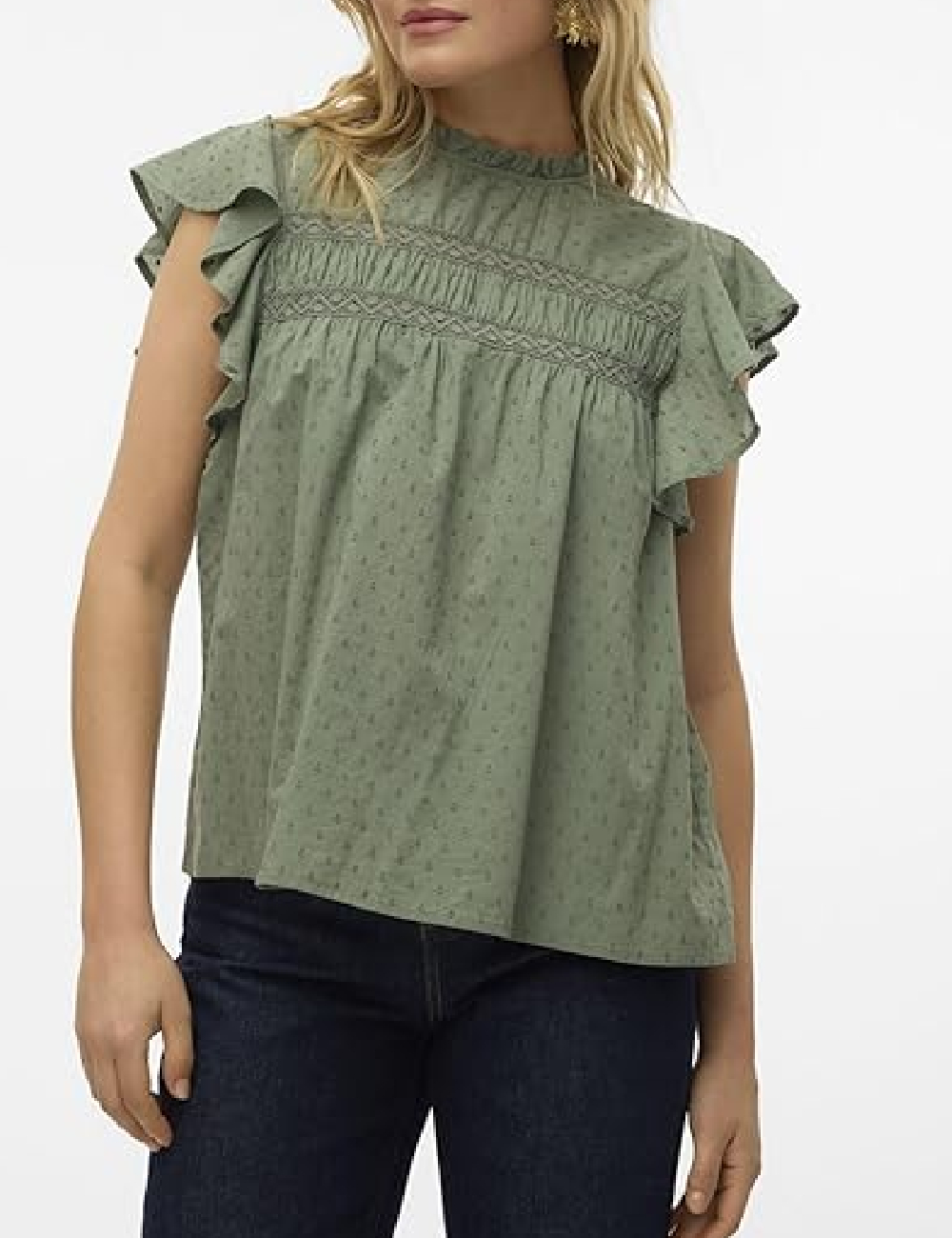 Bluza Vero Moda, verde