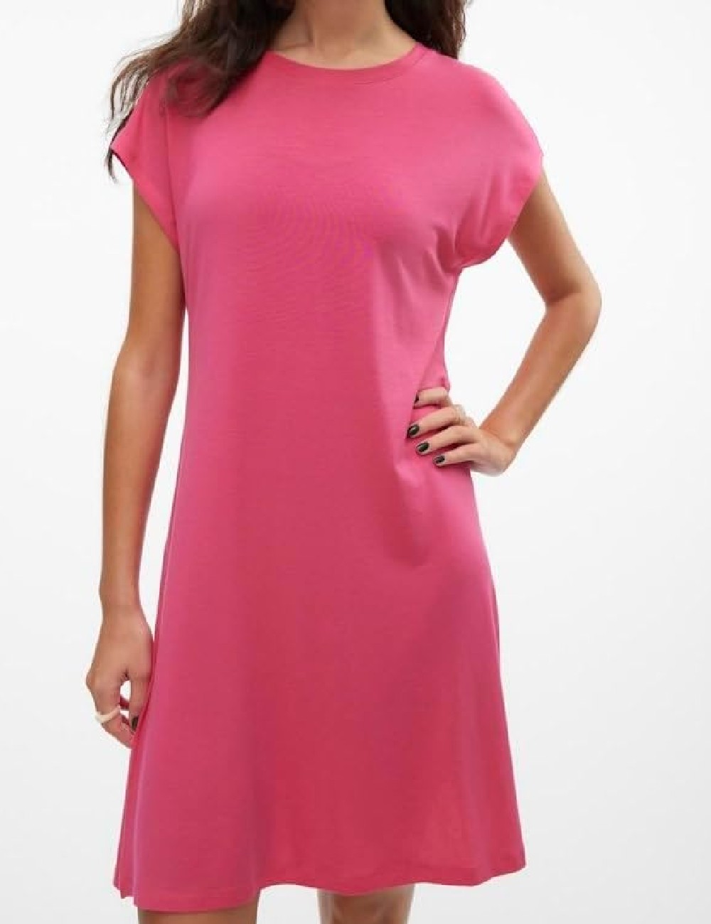 Rochie scurta Vero Moda, roz - 1 | YEO