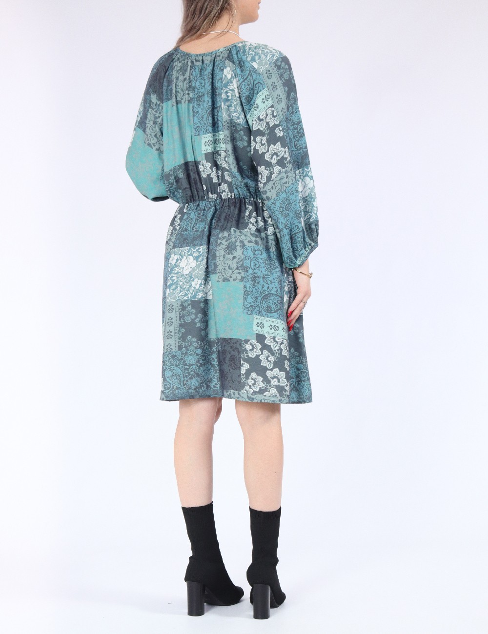 Rochie scurta Vero Moda, verde - 1 | YEO