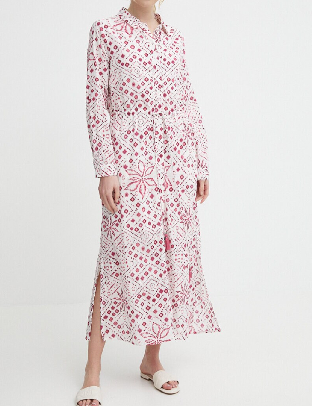 Rochie medie Pepe Jeans, alb