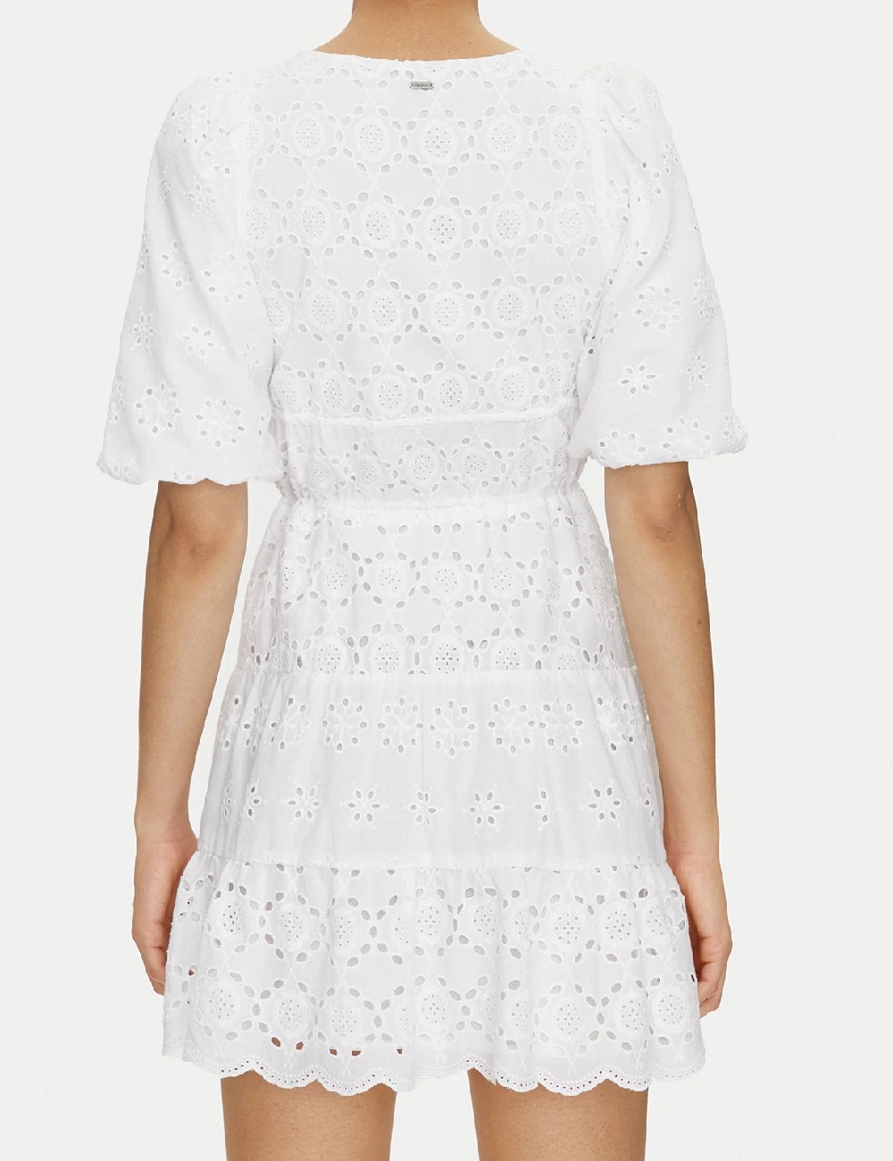 Rochie scurta Pepe Jeans, alb - 1 | YEO