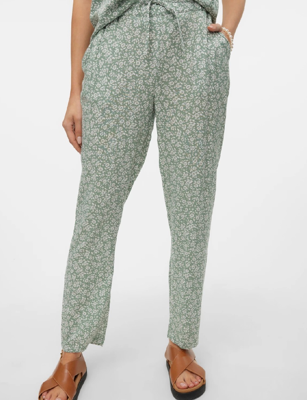 Pantaloni Vero Moda, verde - 1 | YEO