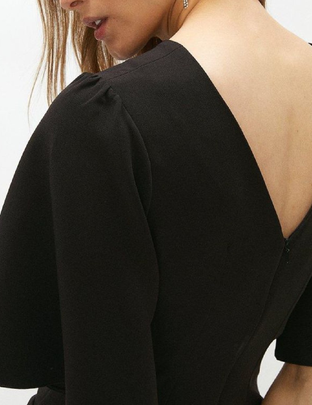 Rochie scurta Coast, negru - 1 | YEO