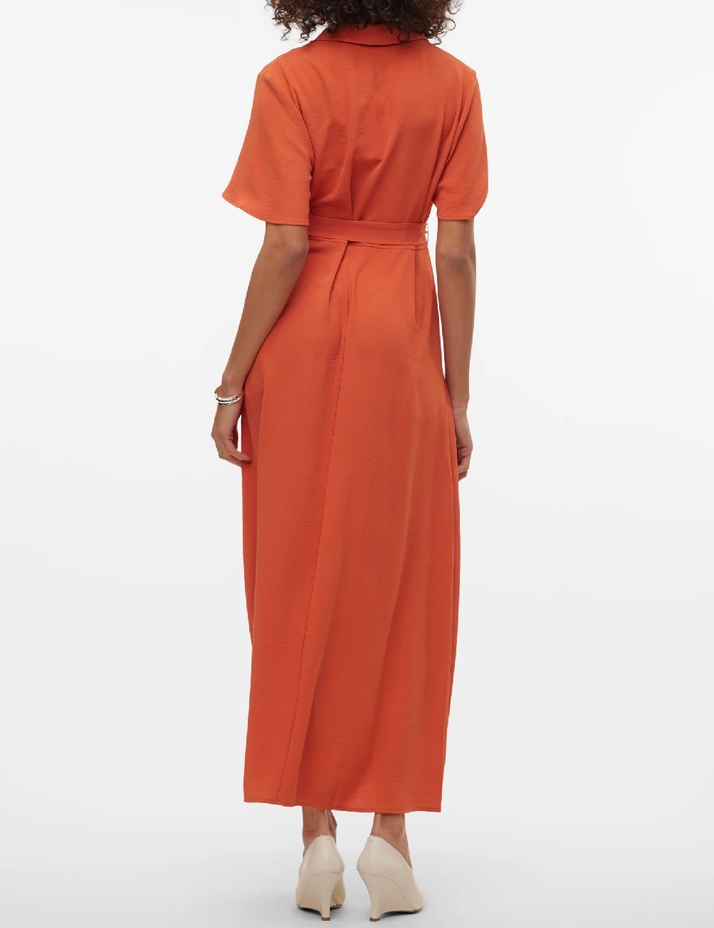 Rochie lunga Vero Moda, portocaliu - 1 | YEO