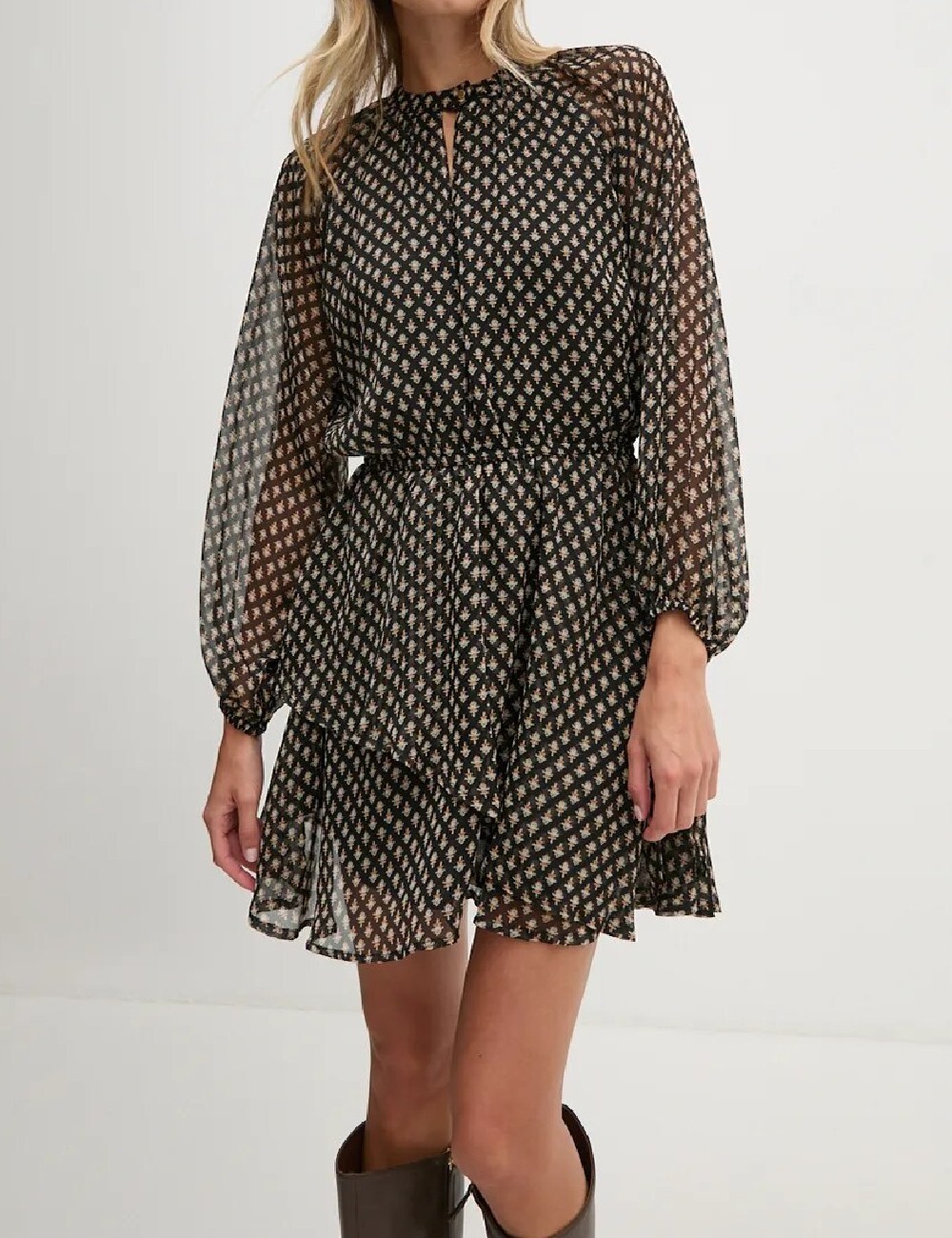 Rochie scurta Pepe Jeans, negru - 1 | YEO