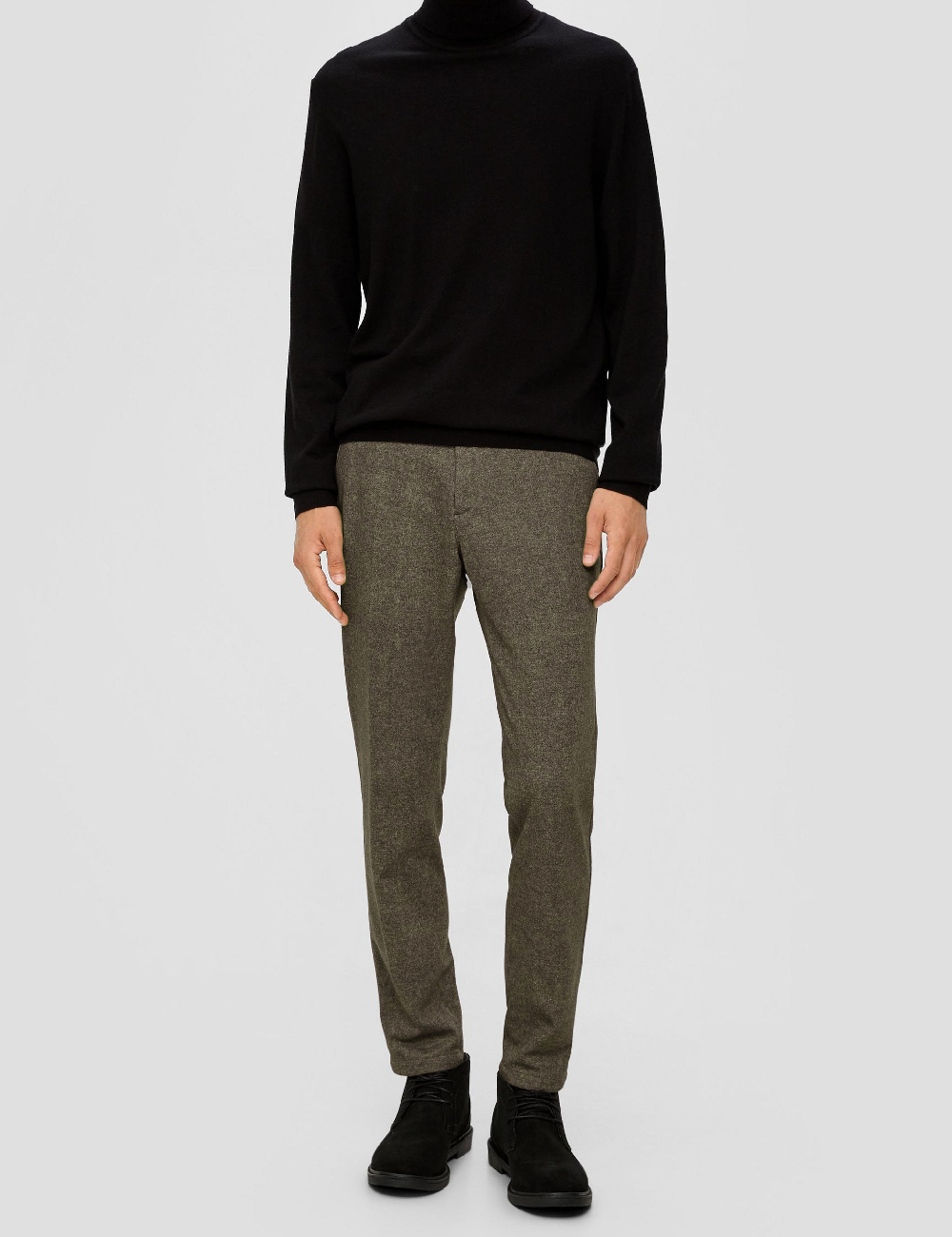 Pantaloni s.Oliver, maro