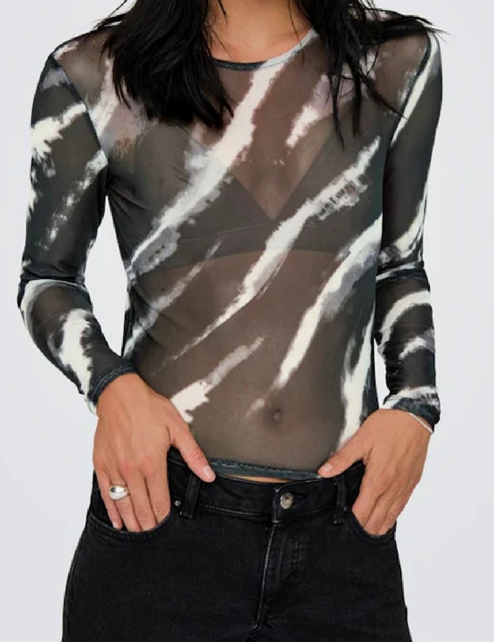 Bluza Only, negru - 1 | YEO