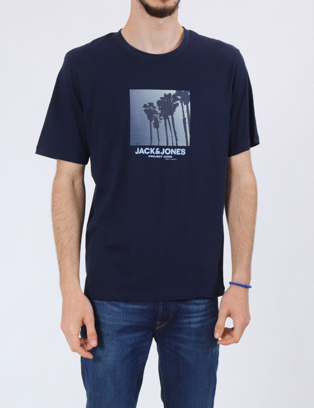 Tricou Jack&Jones, bleumarin