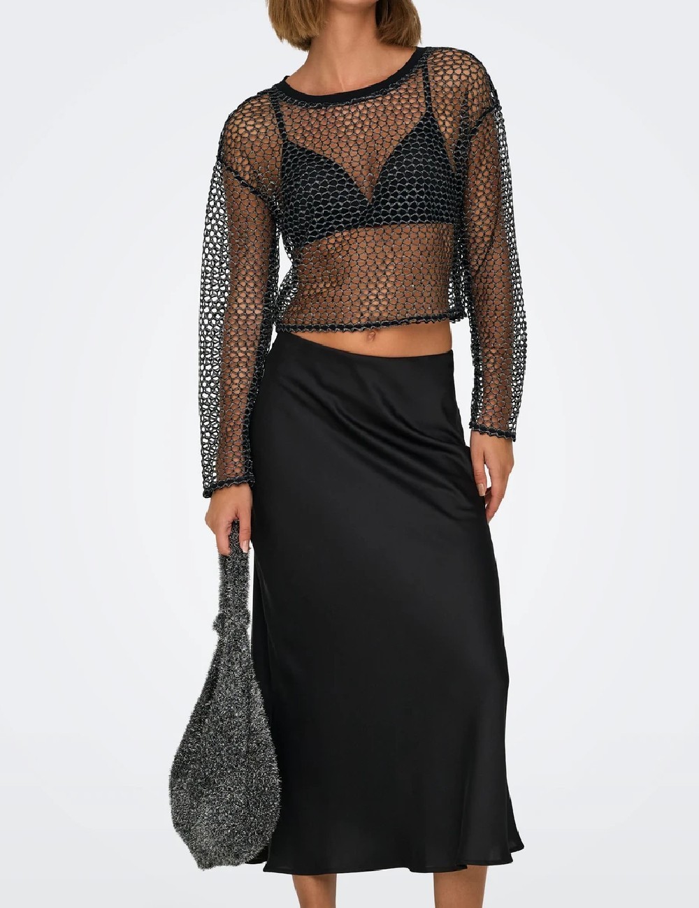Bluza Only, negru - 1 | YEO