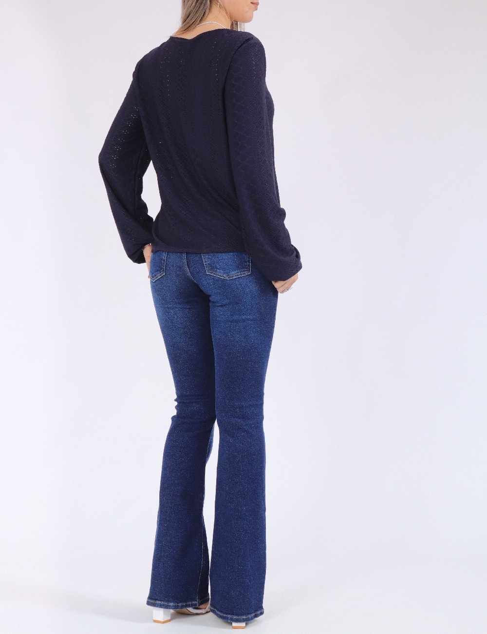 Bluza Only, bleumarin - 1 | YEO