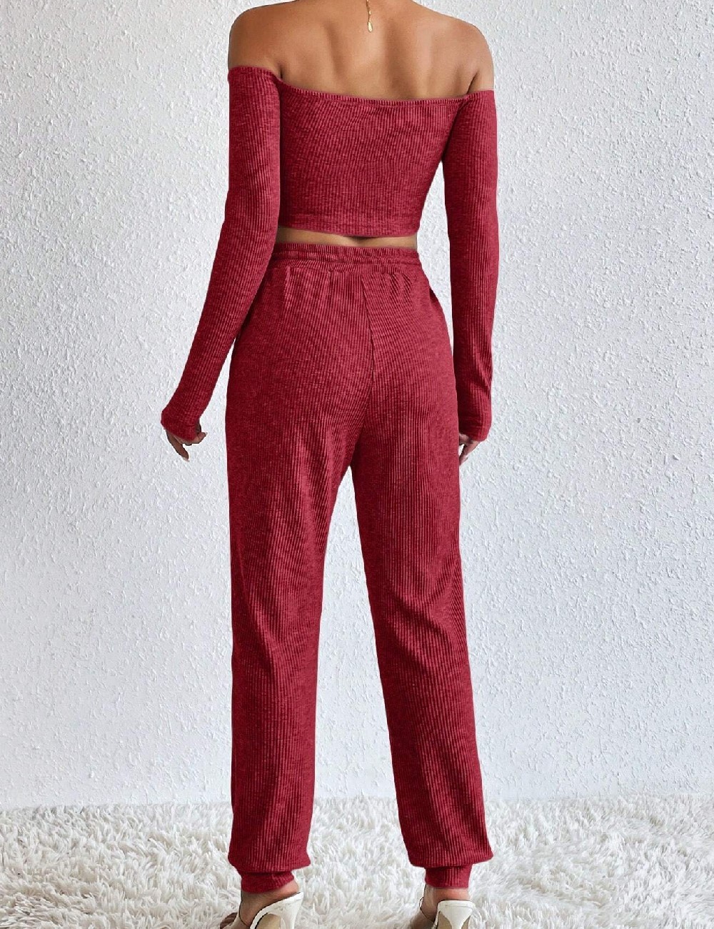 Compleu SHEIN, rosu - 1 | YEO
