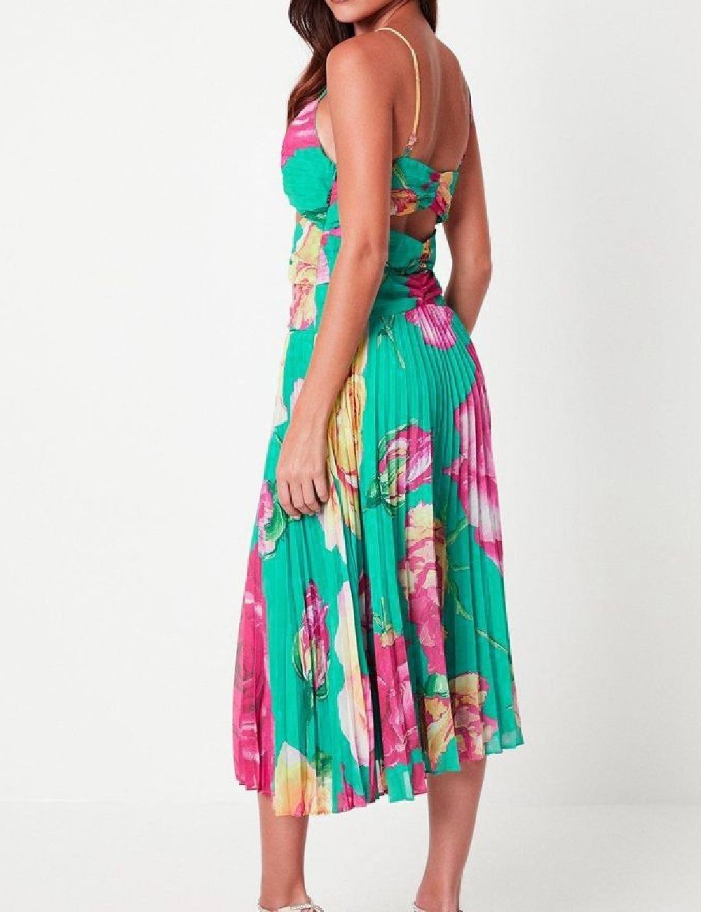 Rochie medie Coast, verde - 1 | YEO