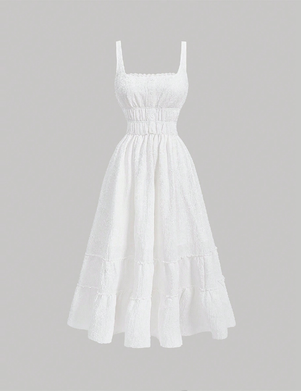 Rochie lunga SHEIN, alb