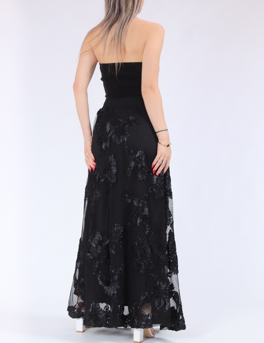 Fusta Only, negru - 1 | YEO