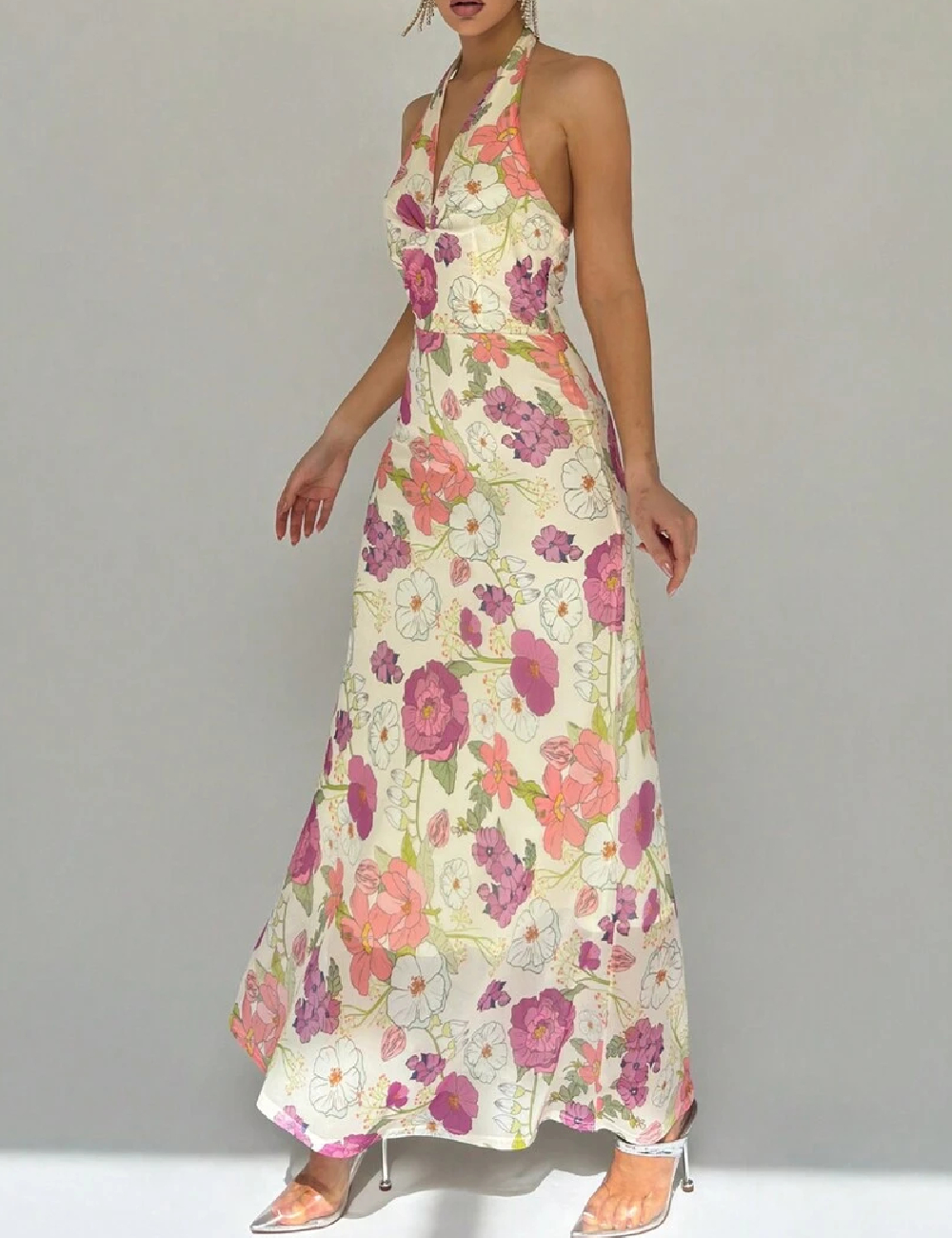 Rochie lunga SHEIN, galben