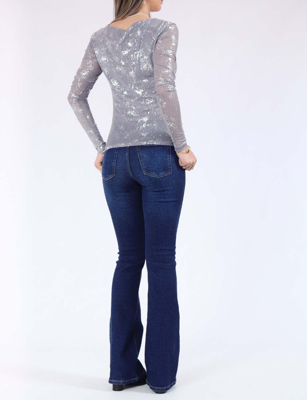 Bluza Only, gri - 1 | YEO