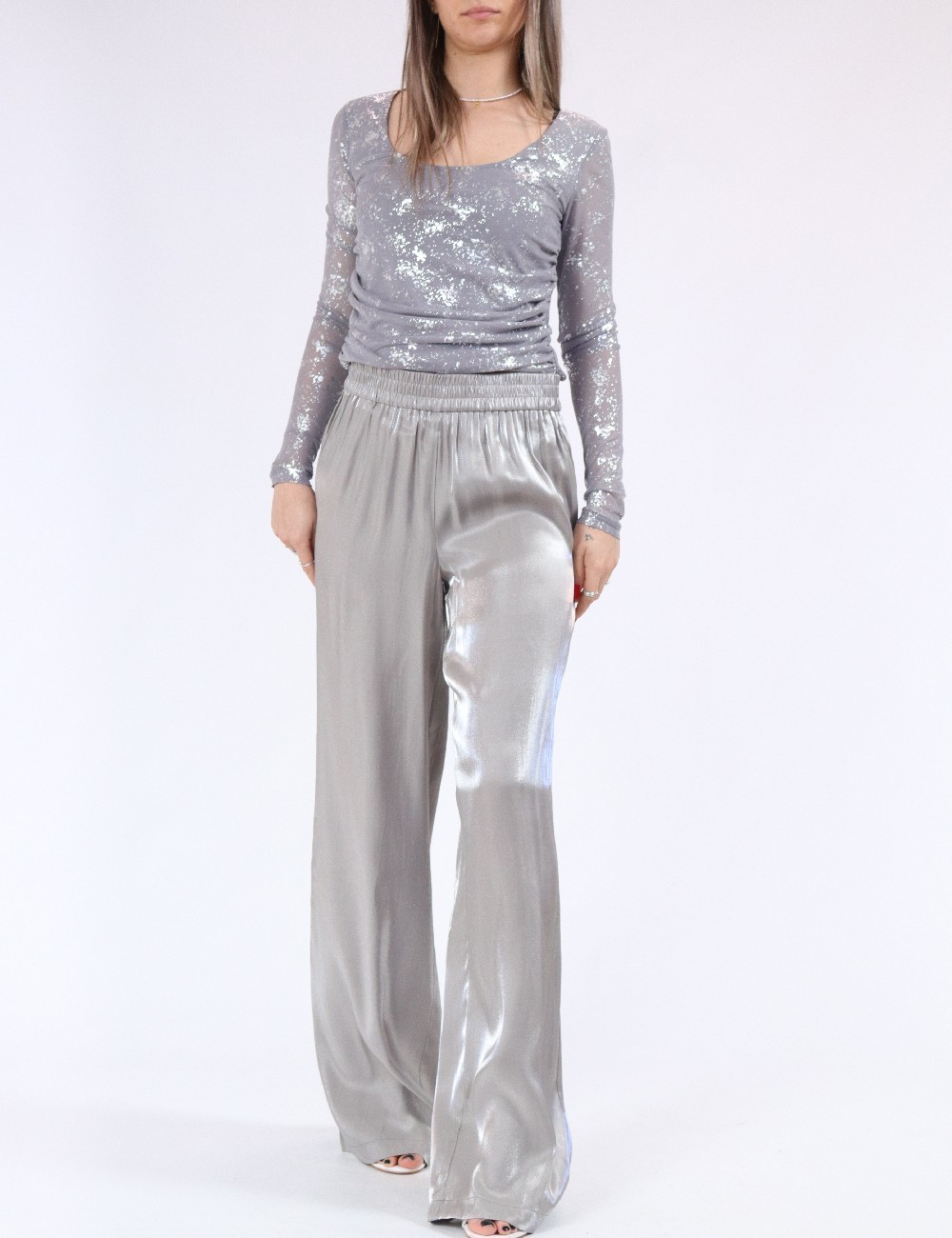 Pantaloni Only, gri - 1 | YEO