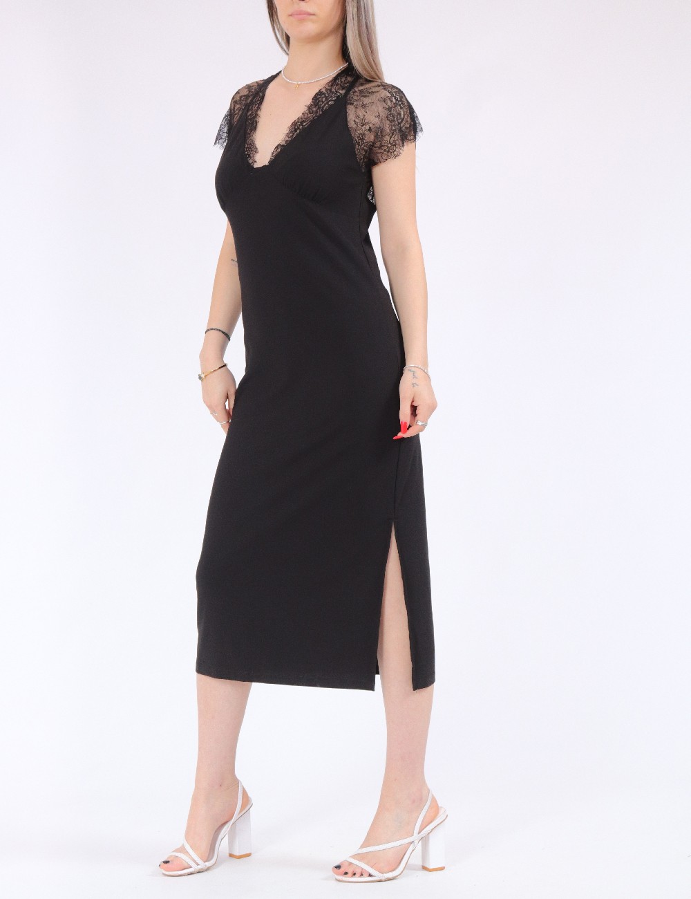 Rochie lunga Only, negru - 1 | YEO
