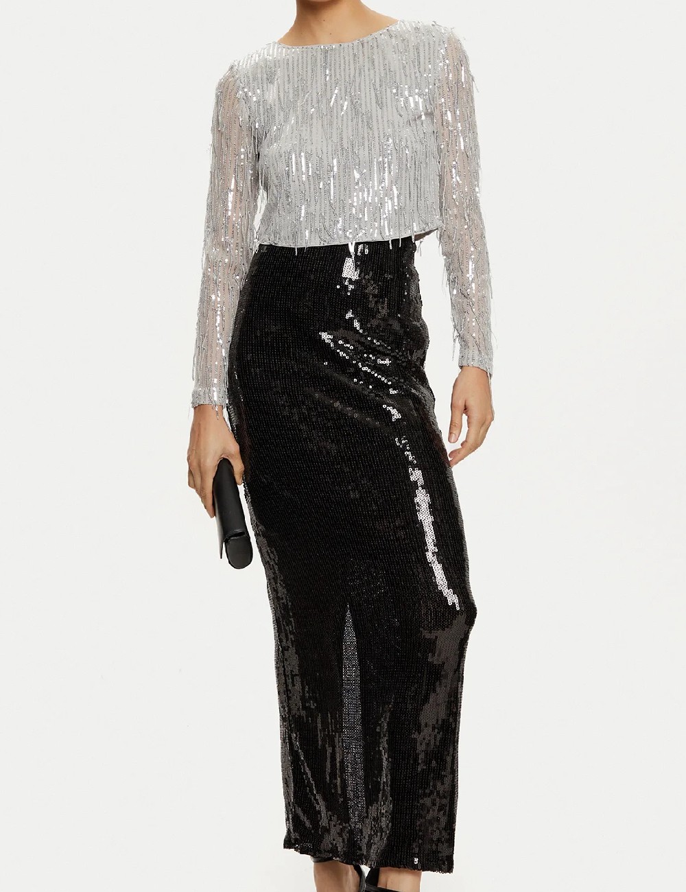Bluza Only, gri - 1 | YEO