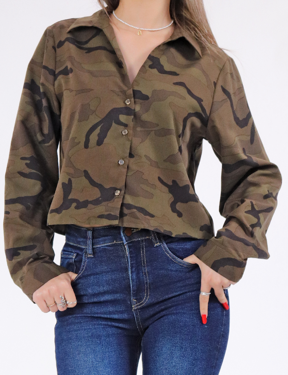 Camasa Only, verde