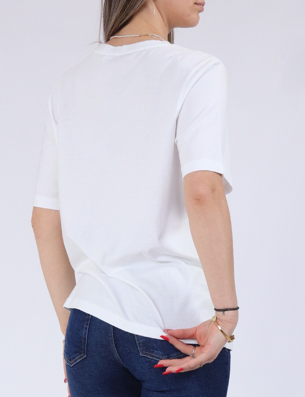 Tricou Only, alb - 1 | YEO